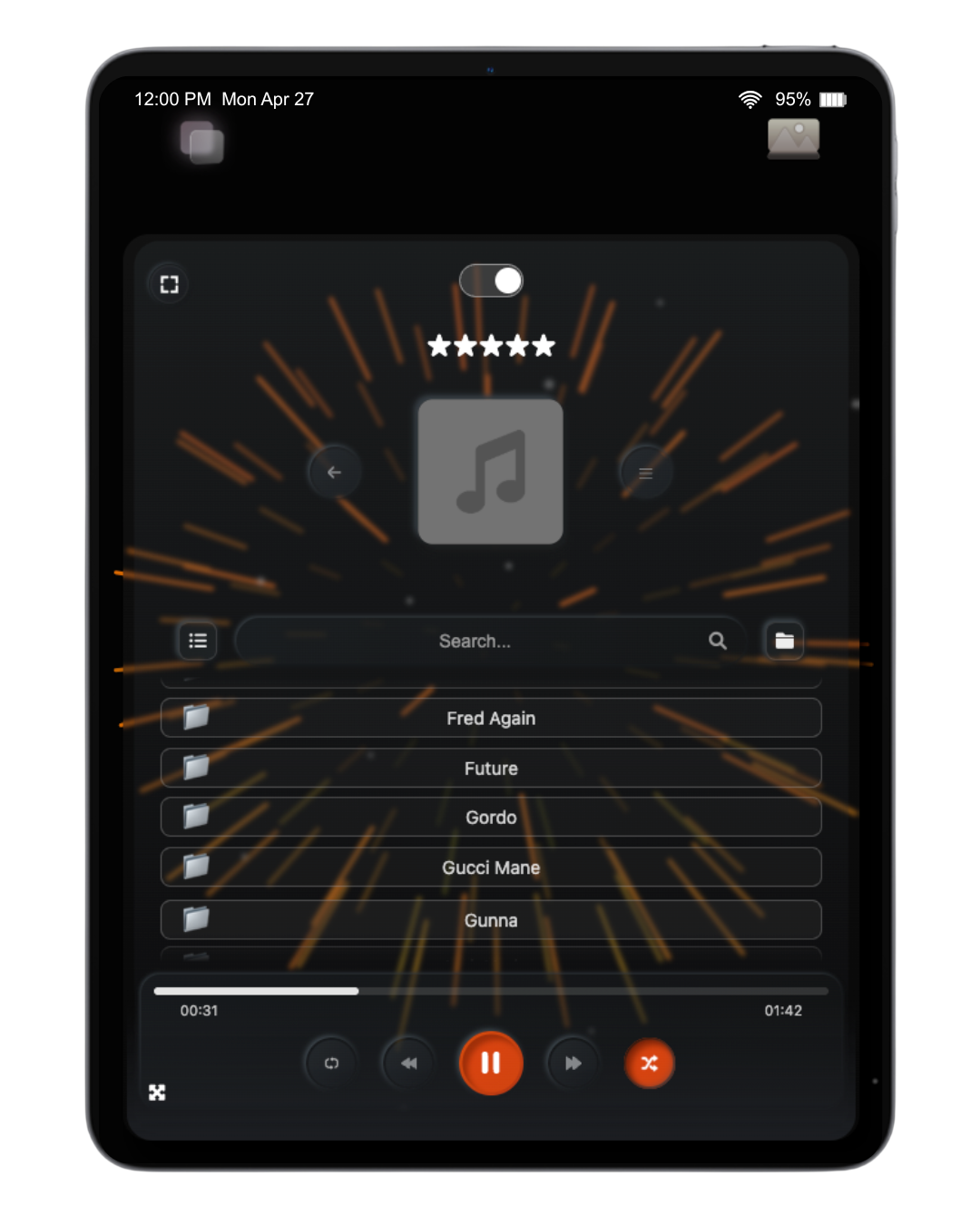 Pi wireframe preview